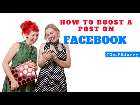 #GetFBSavvy Tips: How To Boost a Post on Facebook