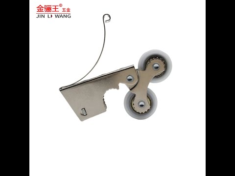 Furniture Hardware Accessories Tandem Wheel Wardrobe Sliding Door Roller Repair Replacement