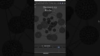 Geometry Node Animation in Blender. #animation #blender #3D #render #node #geometrynode