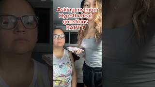 Asking my mom hypothetical questions is she strict??? #foryou #mom #momdaughterduo #question