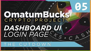 Login page UI design and HTML CSS prototype | OmatumBucks ep. 5