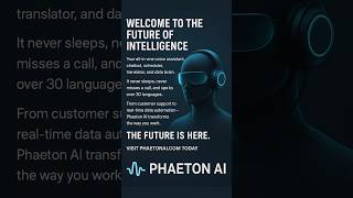 Your New 24/7 AI Assistant Has Arrived | Phaeton AI 🤖