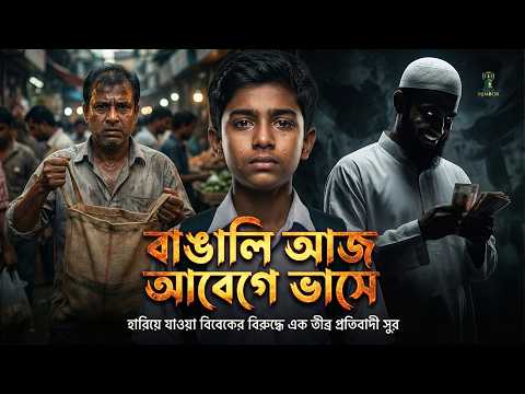 বাঙালি আজ আবেগে ভাসে (Bangali Aaj Abege Bhashe) | Heart Touching Social Message | Voice of Mimbor