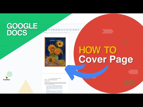 How To Make A Google Docs Cover Page
