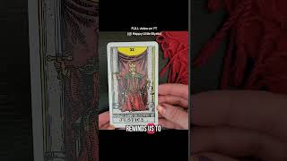⚖️✨️ #learntarotwithme #learntarot #tarotforbeginners #thejusticecard #Libra