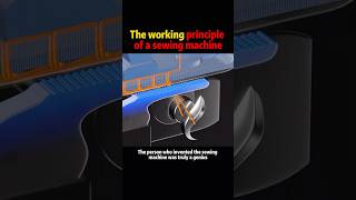 The working principle of a sewing machine #knowledge #science