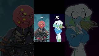 NOOB VS PRO VS HACKER 2 #countryhumans