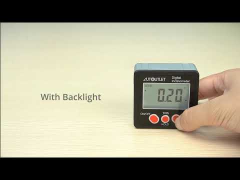 AUTOUTLET Digital Protractor Inclinometer