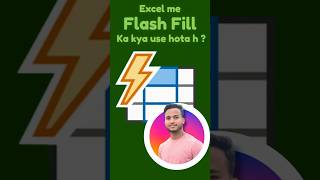 Flash Fill in Excel | How to use Flash fill in Excel #flashfill #excel