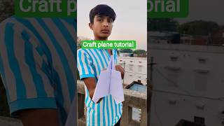 How to make an amazing paper plane/ airplane/ paper rocket 🚀🚀🚀 #easy #shorts #trending