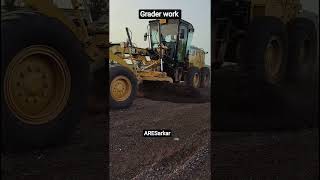 DBM Shoulder Preparation with Grader -Smooth & Powerful! #Shorts #civilengineering #shortsfeed