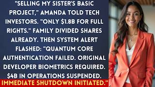 Sister Marketed My 'Simple Database' To Microsoft — Then The AI Core Required My Retinal Scan