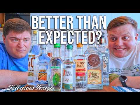 We Try the World's Cheapest Vodka - Ukrainian Budget Vodka Review