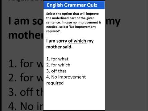 Sentence improvement in English grammar | spotting errors for ssc mts , ssc cgl 2023  , afcat , chsl