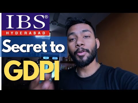 Crack IBS HYDERABAD's GDPI || The Wordly Guy