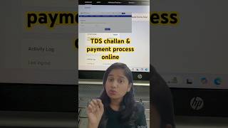 TDS payment challan generate process #tax  #taxfilingtips  #taxfreereturns