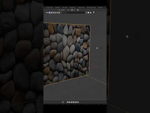 AI Depth in Blender. Fast.     #Blender3D #AIDepth #EZdepth #3DTools #DisplacementMap #blender3d