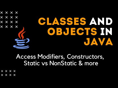 Java Classes and Objects Tutorial | How to Create and correctly use Classes | OOP in Java #1