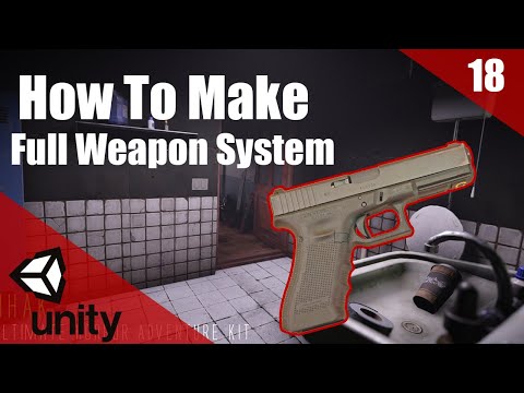 How To Make A HORROR Game In Unity | Full Weapon System | Horror Series Part 018