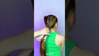 💇 Easy And 🌸 Beautiful Hairstyle Creation By Mom 🎀