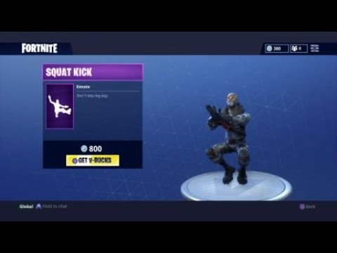 *NEW* FORTNITE SQAT KICK DANCE/EMOTE RUSSIAN EMOTE? WATCH BEFORE BUYING