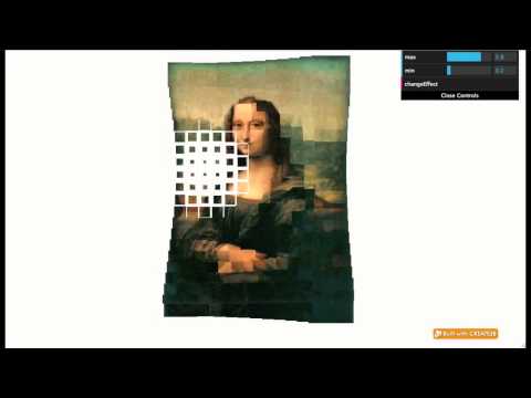 CreateJS: Mona Lisa Distance