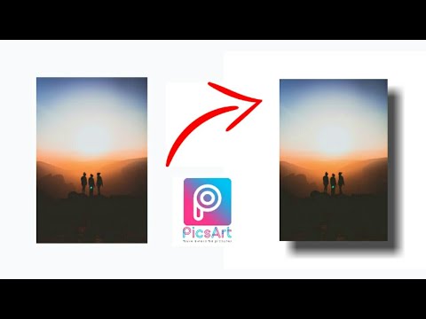 Shadow Behind The Image | Drop Shadow 3D Effect - PicsArt Tutorial shadow behind image  3d effect