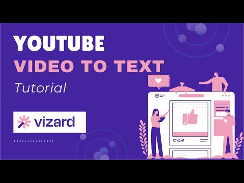 YouTube Video to Text | Vizard Tutorial