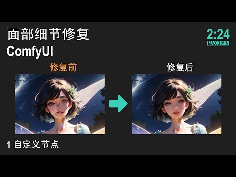 🟣 面部细节修复 (ComfyUI Shortcut)