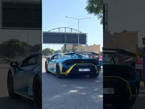 Lamborghini Huracan STO TAKEOFF 🔥 #lamborghini #huracan #huracansto #supercars #cars #shorts #fast