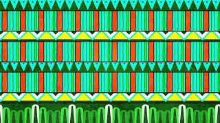 VJ Loops - Green Trible 2 Motion Graphics After Effect/Screensaver 4K/Wallpaper Engine/LED SCREEN