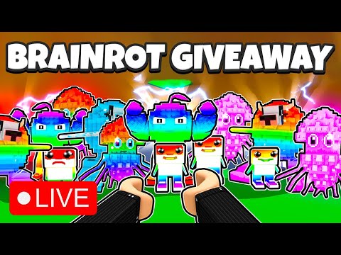 Steal a Brainrot Live 🔴 Steal a Brainrot Roblox Live GIVEAWAY | GIFTING SECRETS!