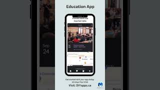 Education, k-12, DayCare, College and university mobile app