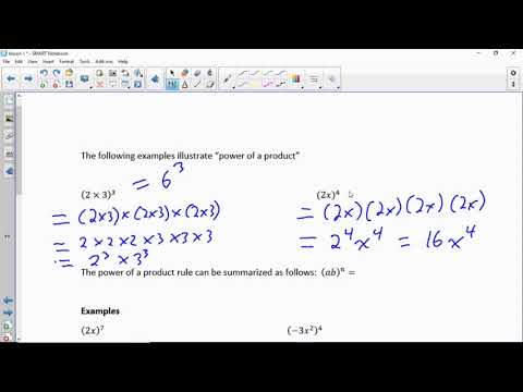 MCF3M : Unit 4, Lesson 1 - The Basic Exponent Laws