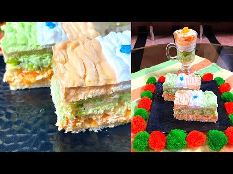 EgglessTricolour Pastry | Republic Day Special Pastry