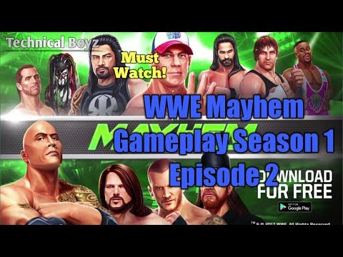 Wwe Mayhem_Gameplay | Season 1 Episode 2| Must Watch