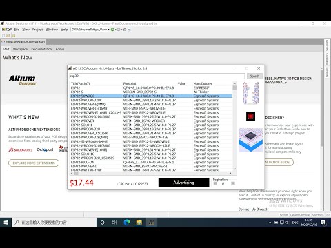 AD LCSC Addons Plugin Preview