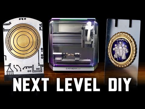 Make Movie-Quality Metal Props at Home with the Carvera Air