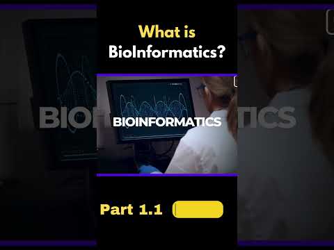 What is bioinformatics? by SciMedian