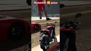 moster thar 🆚 palsar 200 #shots #viralvideo #indinbikedriving3d