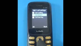 How to Deactivate Call Divert in Lava A1 Josh