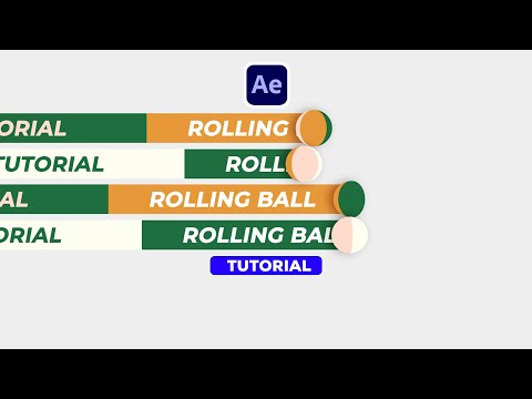 Rolling ball after effects tutorial
