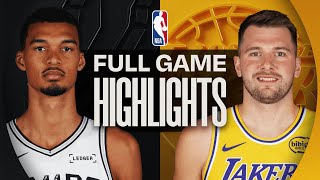 SPURS at LAKERS | FULL GAME HIGHLIGHTS | November 5, 2025