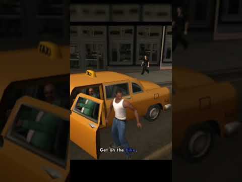Trying to complete first mission with a taxi #shorts #gta