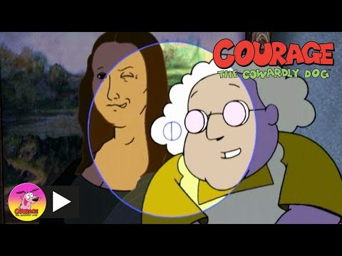 Courage the Cowardly Dog | Art Attack | Cartoon Network