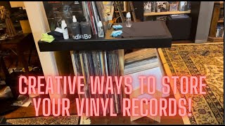 Creative Vinyl Record Storage Ideas!