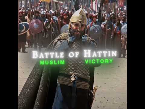 BATTLE OF HATTIN || 1187 || EDIT || SALAHUDDIN AYYUBI #shorts