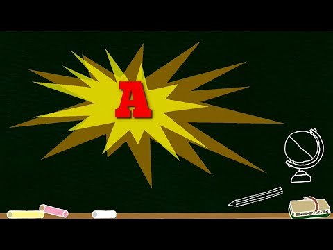 ABCD English Alphabet | A For Apple 🍎 | A to Z in English | ABCD Rhymes