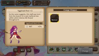 Angela +4 - Magic Power in Bloom - with Yggdrasil Rod +3 《ECHOES of MANA》