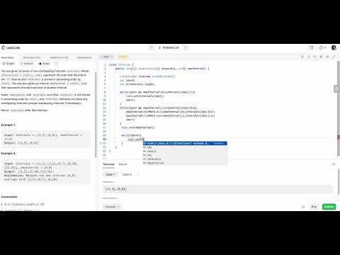 Insert Interval || Leetcode 57 || Easy Explanation